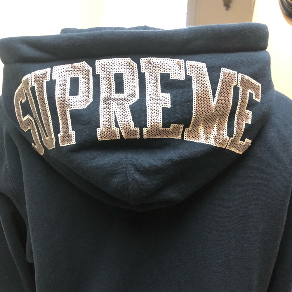 Dark Blue Supreme Sweatshirt